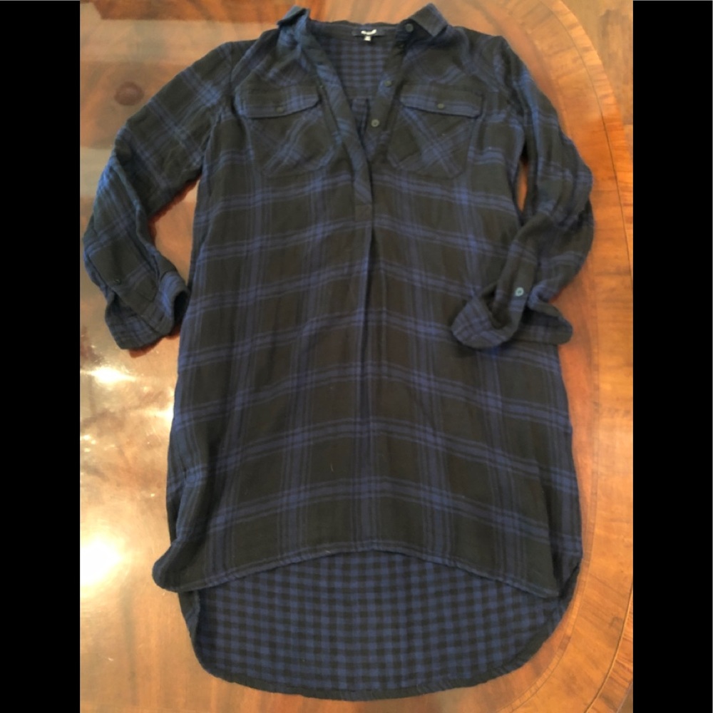 Madewell plaid dress